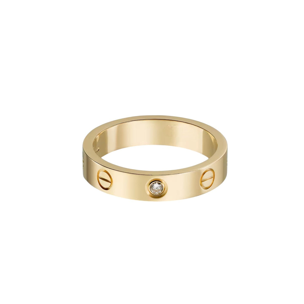 [Rose Tomorrow]LOVE 4MM 1 DIAMOND RING