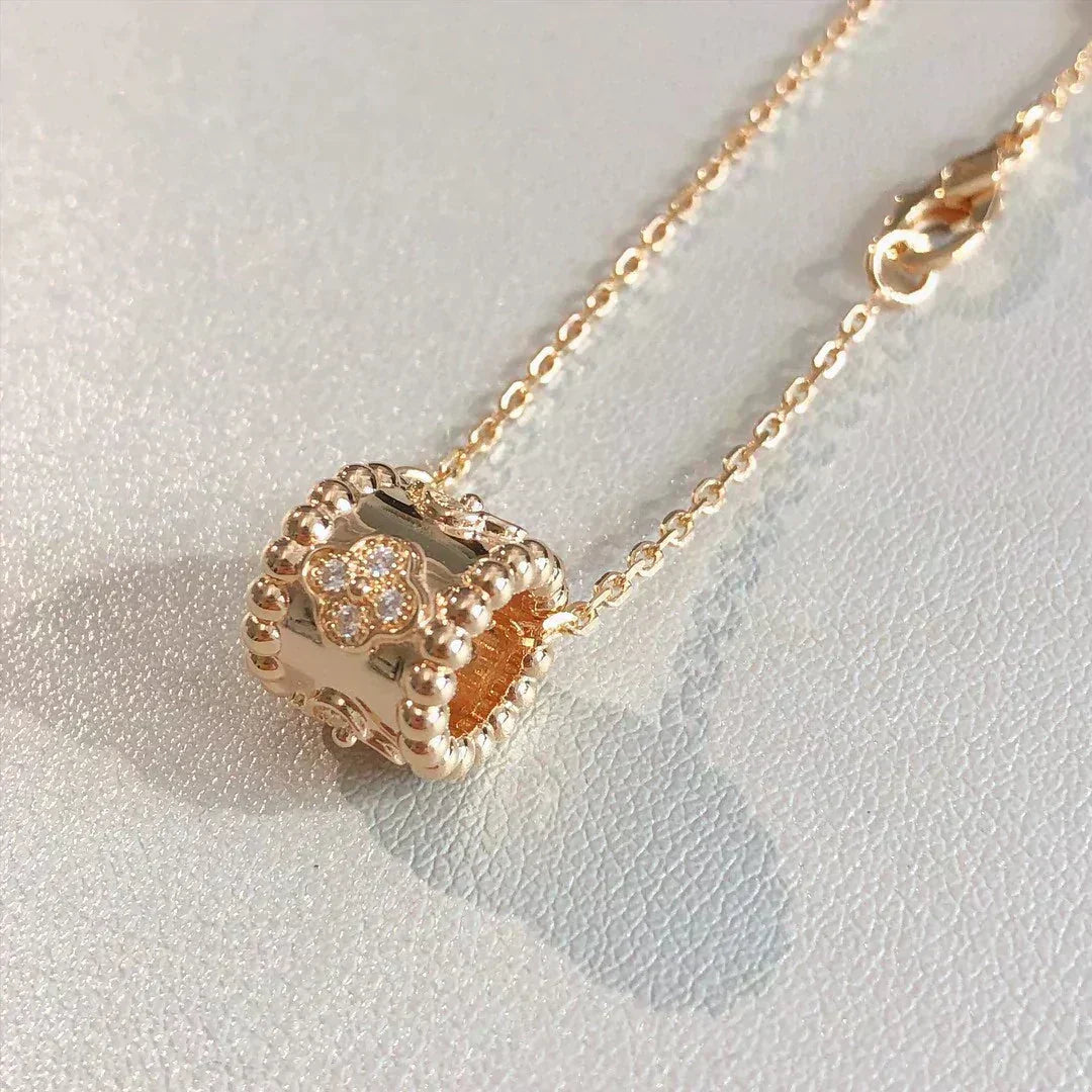 [Rose Tomorrow]PERLEE PEDANT NECKLACE GOLD / ROSE GOLD