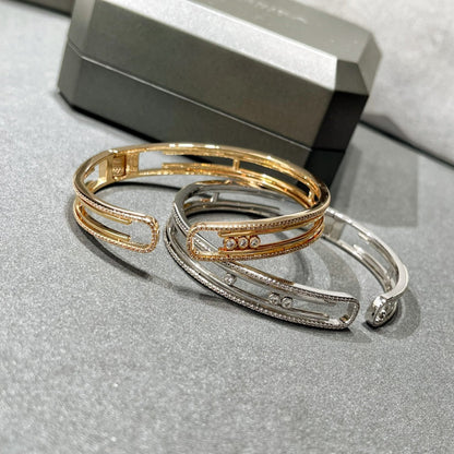 [Rose Tomorrow]MOVE 10TH PAVED DIAMOND BRACELET