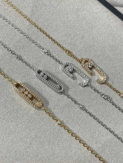[Rose Tomorrow]BABY MOVE DIAMOND BRACELET