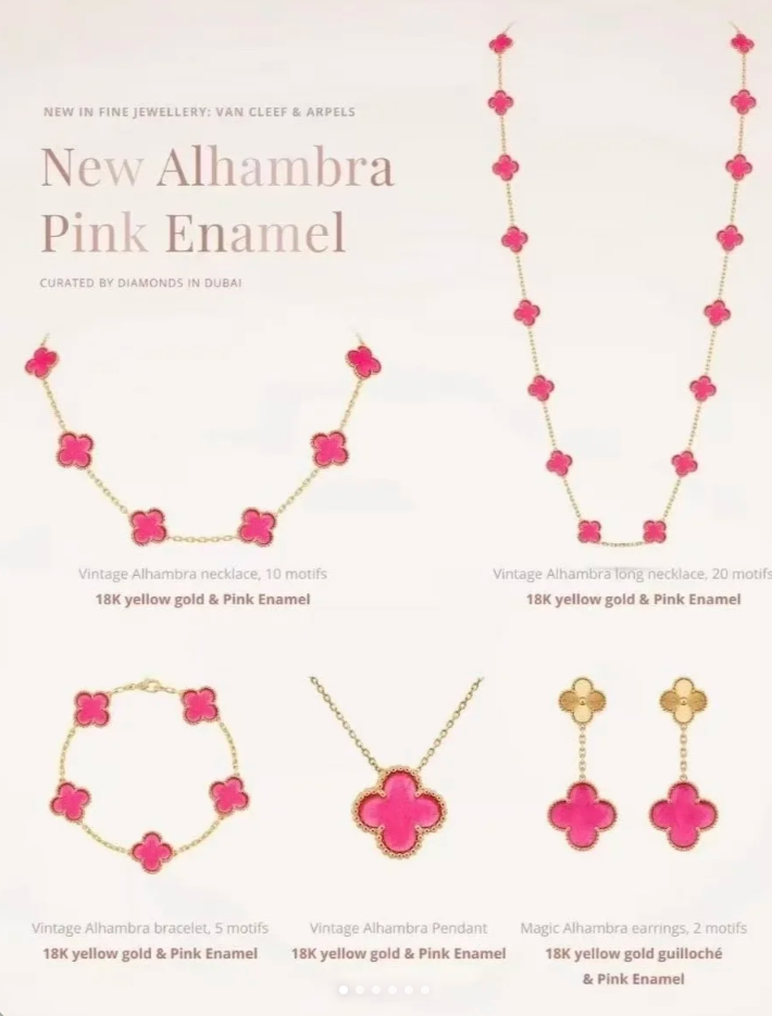 [Rose Tomorrow] 26 NEW PINK BUBBLE ENAMEL SET