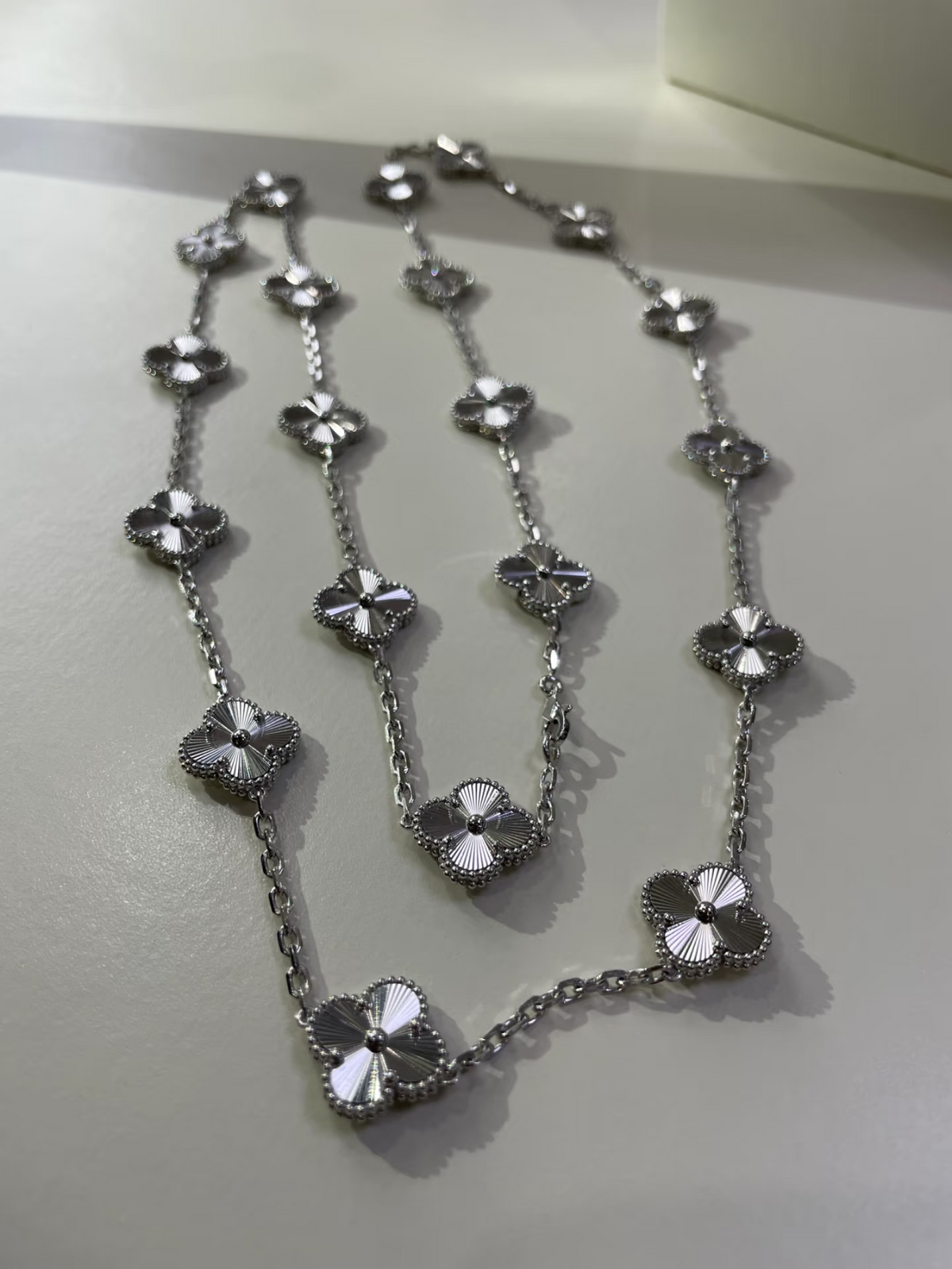 [Rose Tomorrow]CLOVER 20 MOTIFS SILVER LASER