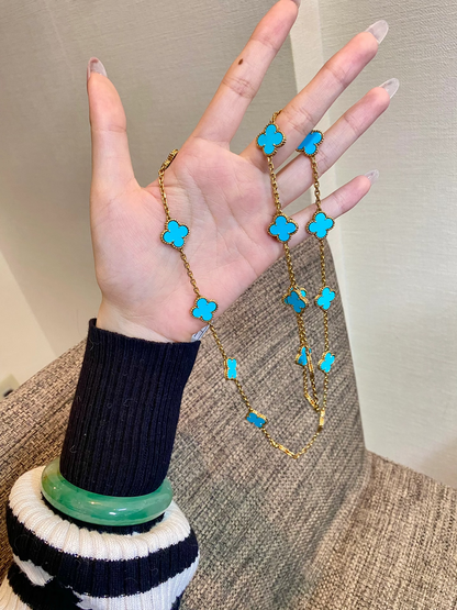 [Rose Tomorrow]CLOVER 20 MOTIFS TURQUOISE GOLD