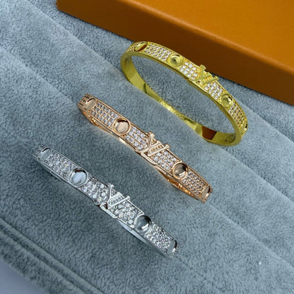 [Rose Tomorrow]PAVE DIAMOND BANGLE