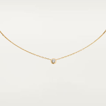[Rose Tomorrow]DAMOUR DIAMOND NECKLACE