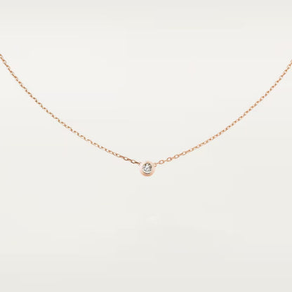 [Rose Tomorrow]DAMOUR DIAMOND NECKLACE