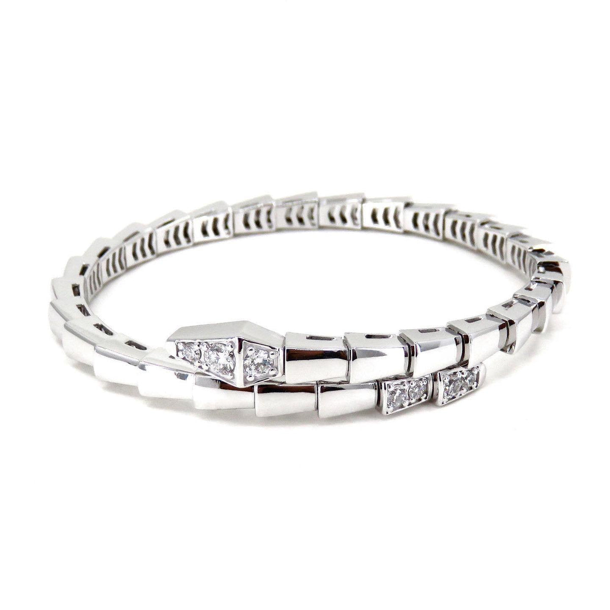 [Rose Tomorrow]SERPENTI BRACELET DIAMONDS SILVER