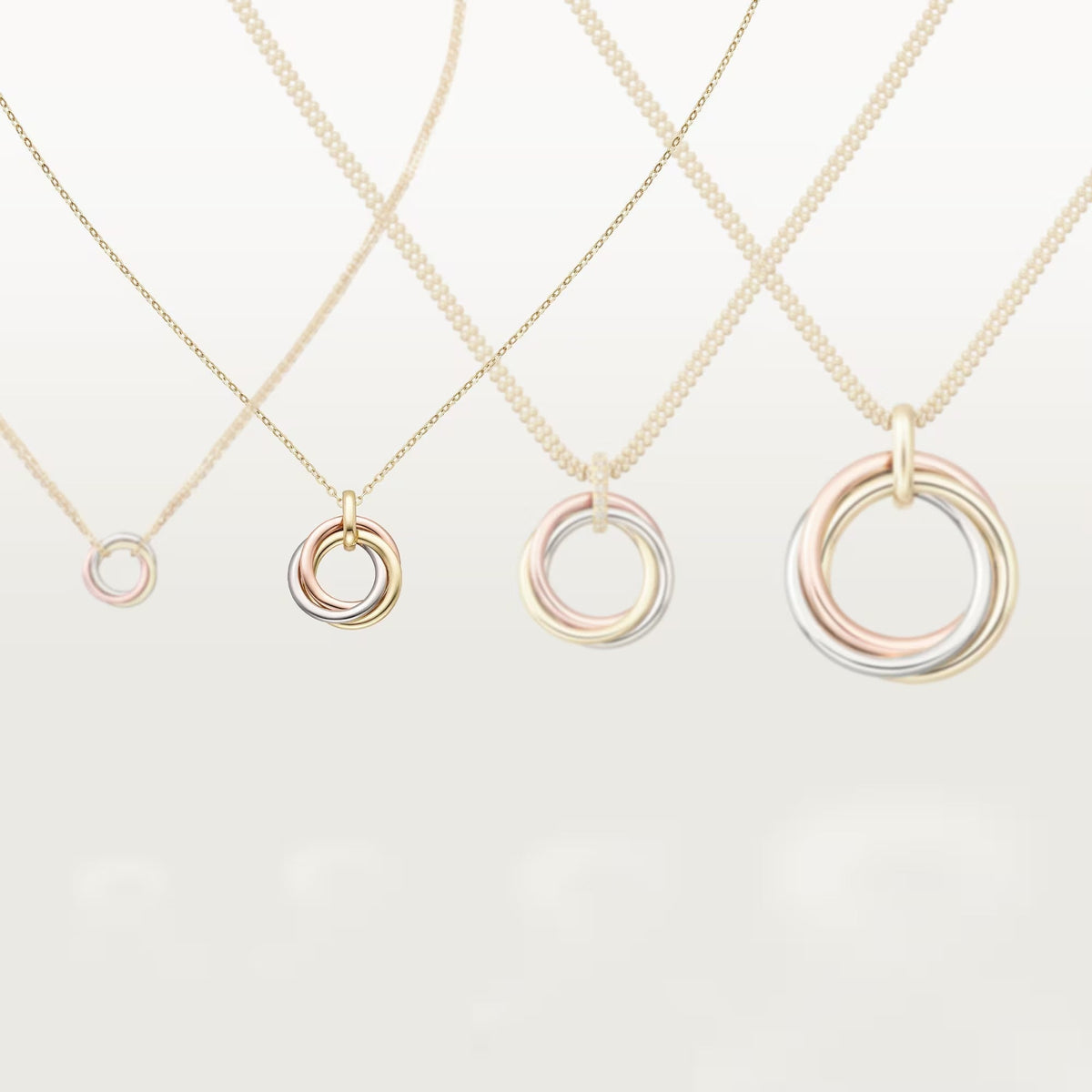 [Rose Tomorrow]TRINITY SMALL NECKLACE