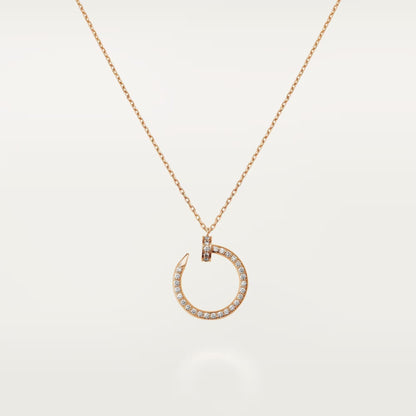 [Rose Tomorrow]JUSTE NECKLACE FULL DIAMOND