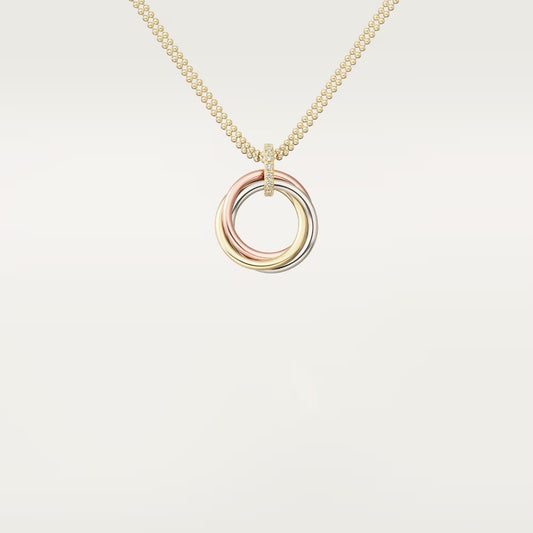 [Rose Tomorrow]TRINITY MEDIUM  DIAMONDS NECKLACE