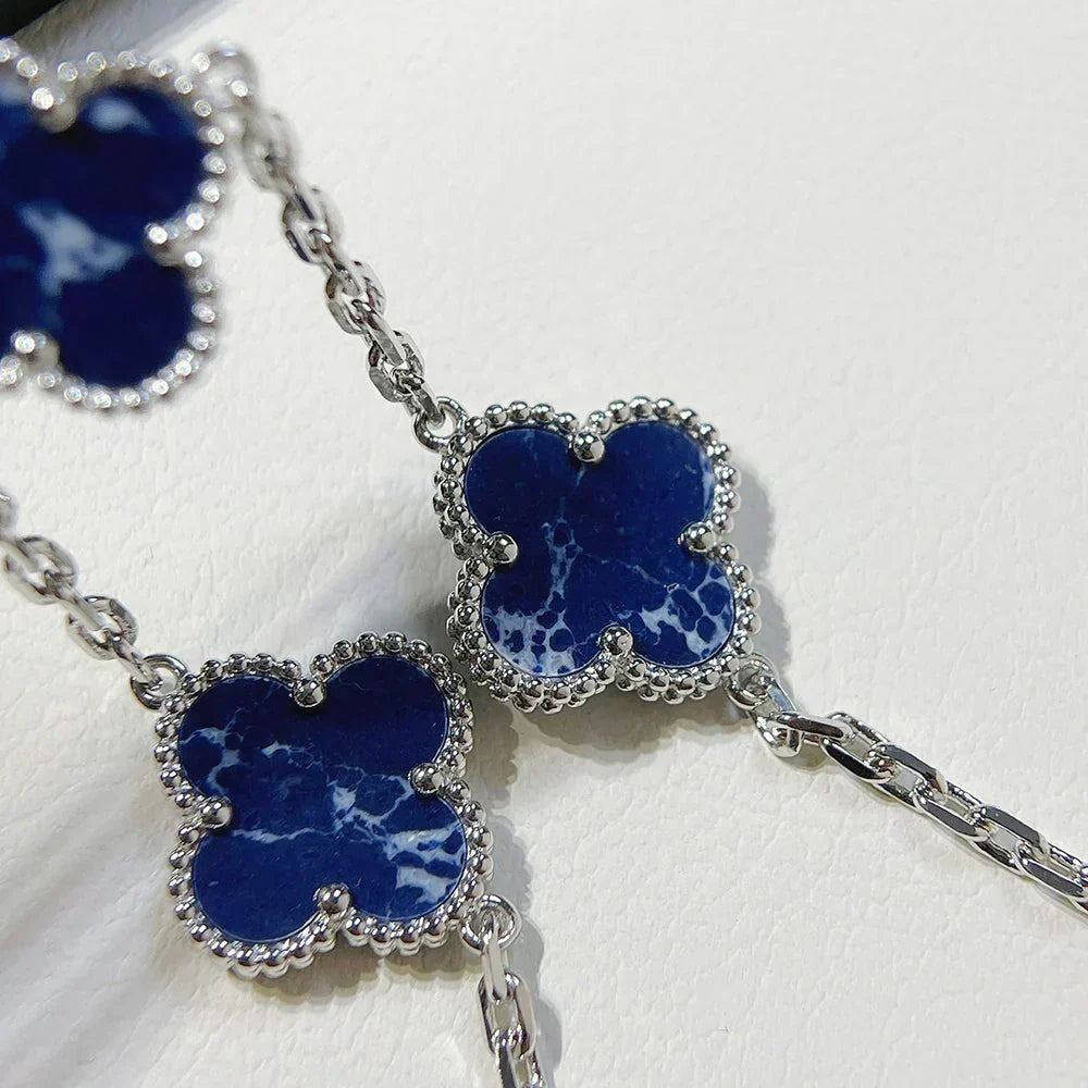 [Rose Tomorrow]CLOVER 5 MOTIF PIETERSITE BRACELET COLLECTION