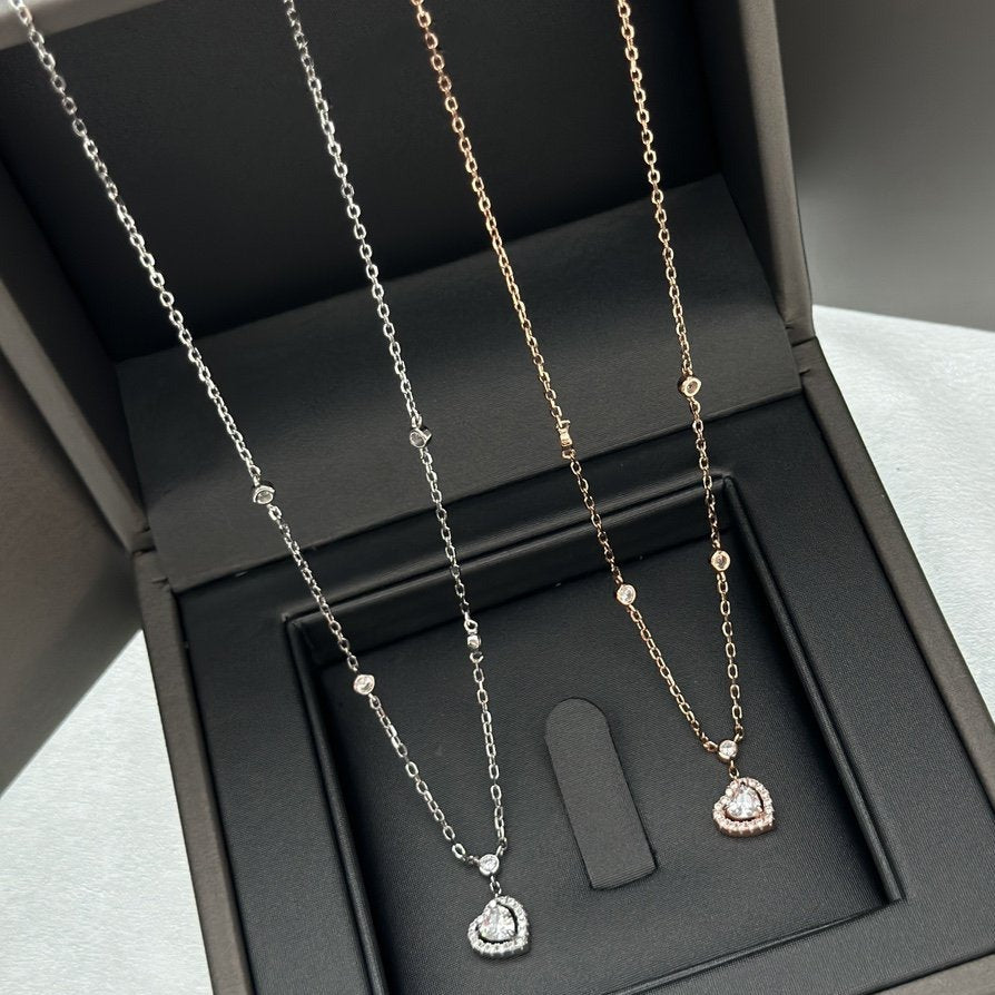 [Rose Tomorrow]JOY HEART DIAMOND NECKLACE