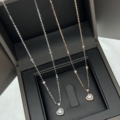 [Rose Tomorrow]JOY HEART DIAMOND NECKLACE