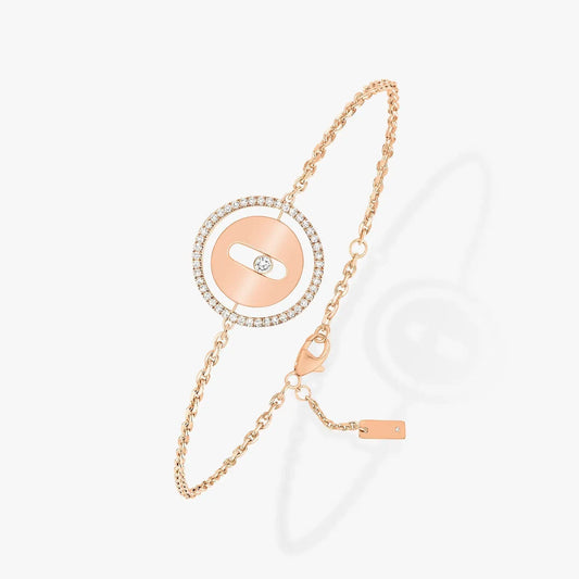 [Rose Tomorrow]LUCKY MOVE PAVED DIAMOND BRACELET