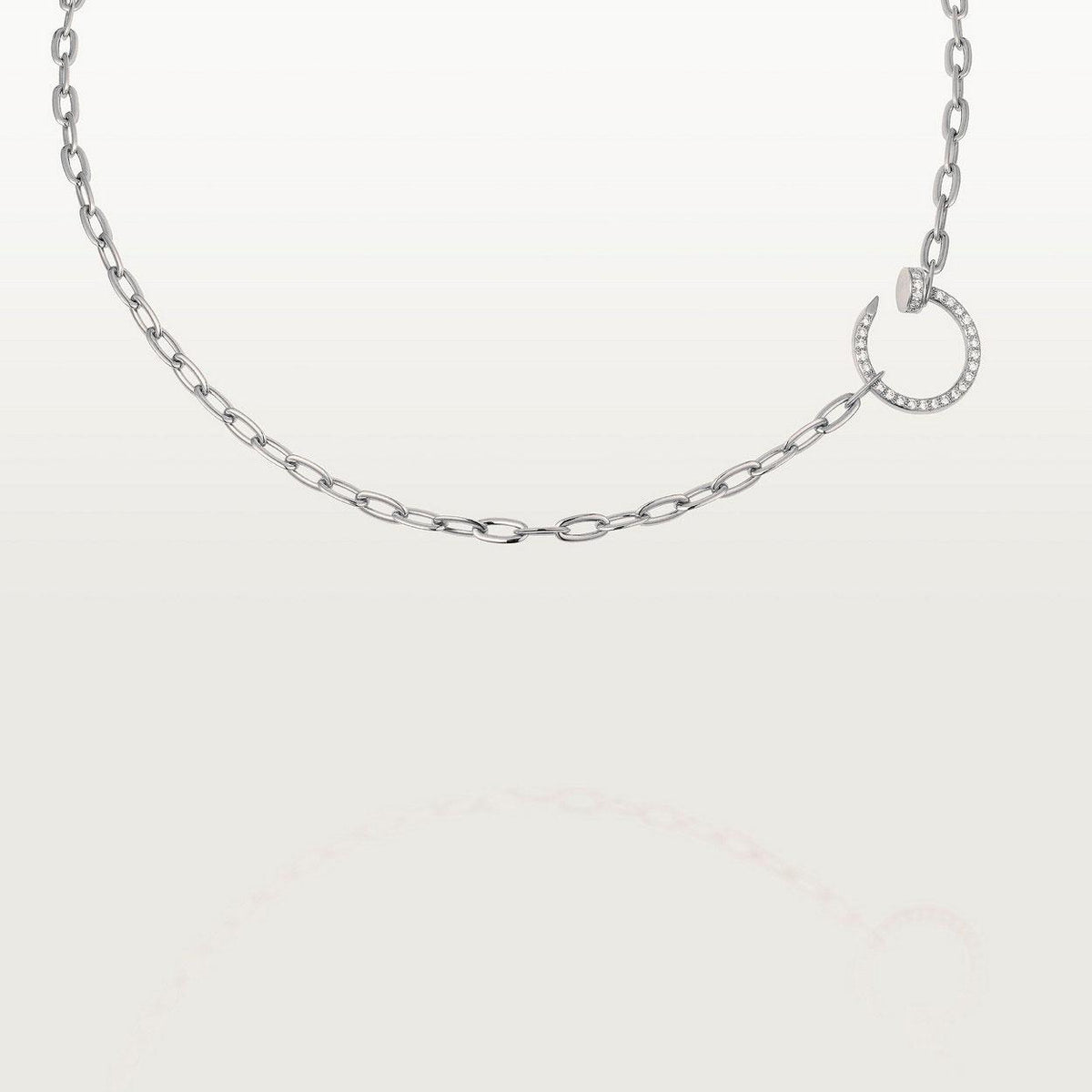 [Rose Tomorrow]JUSTE NECKLACE FULL DIAMONDS