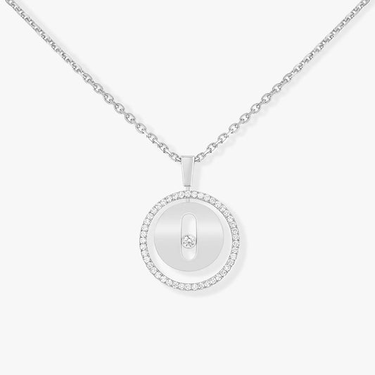 [Rose Tomorrow]LUCKY MOVE PM NECKLACE SILVER DIAMOND