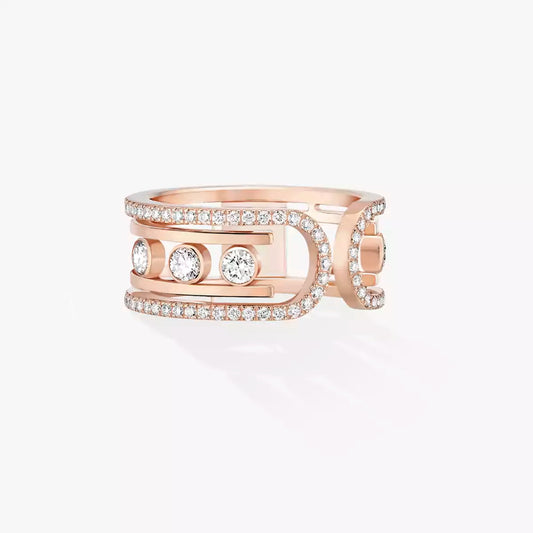 [Rose Tomorrow]Move 10th Diamond Ring in Gold